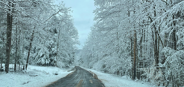 First snowfall: Winter Storm Warning for Chenango County